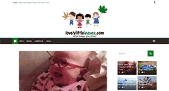 Desktop Screenshot of lovelylittleleaves.com